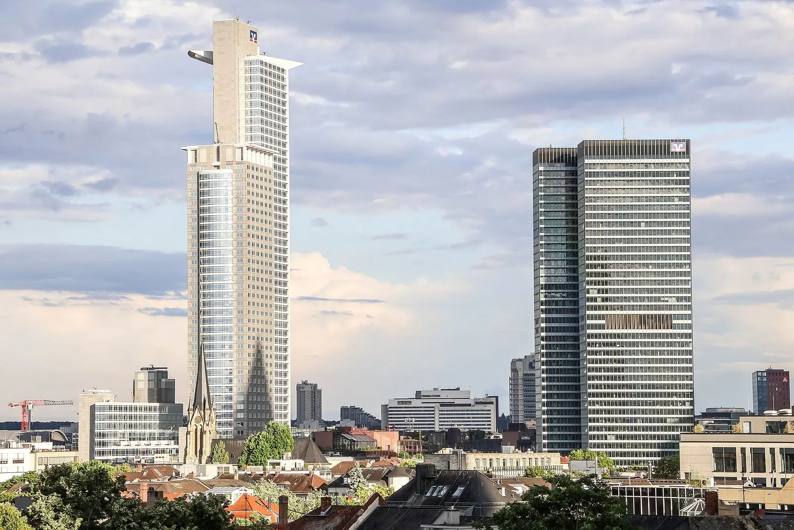 Bankenviertel in Frankfurt am Main