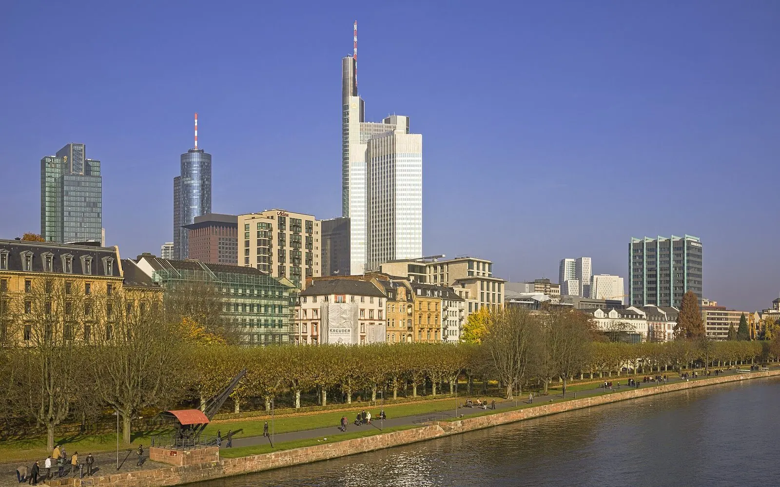 Bankenviertel in Frankfurt am Main