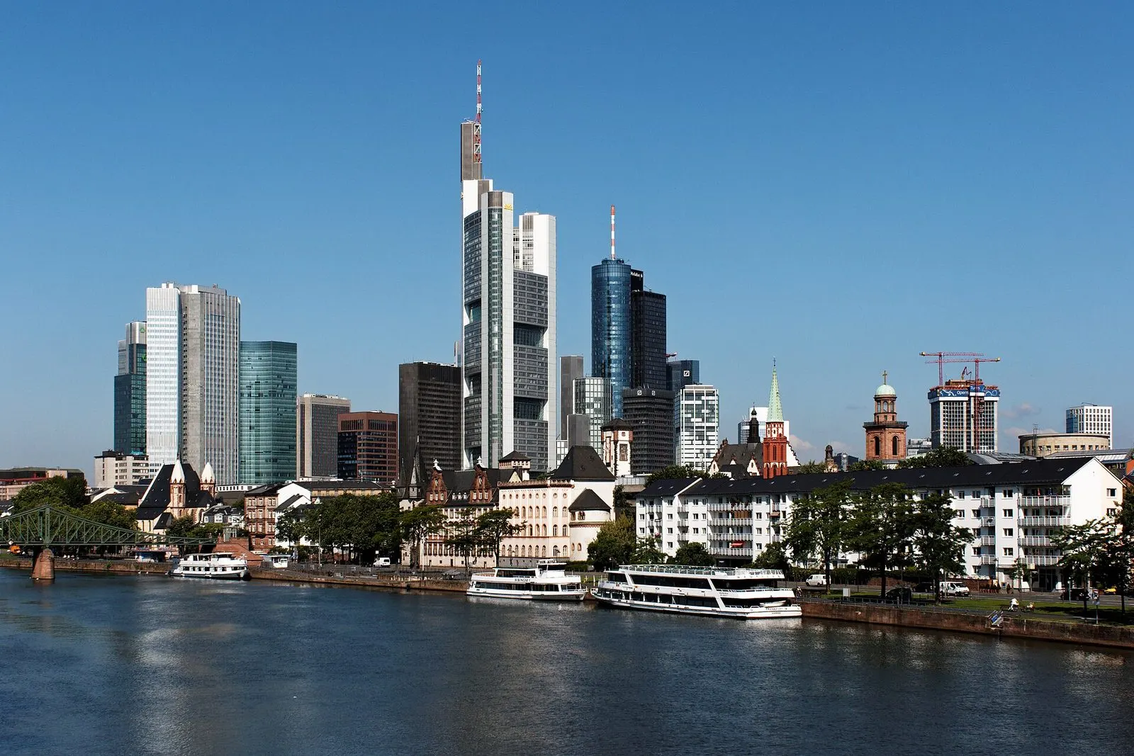 Bankenviertel in Frankfurt am Main